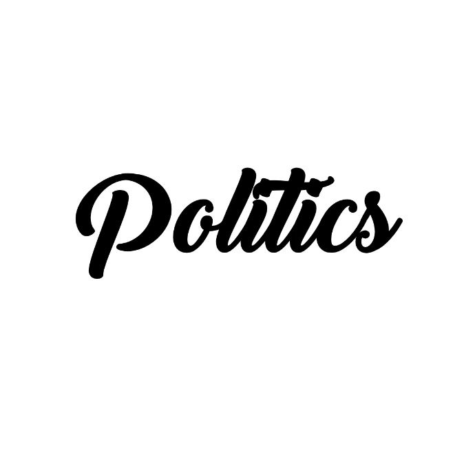 Lettrage "Politics"