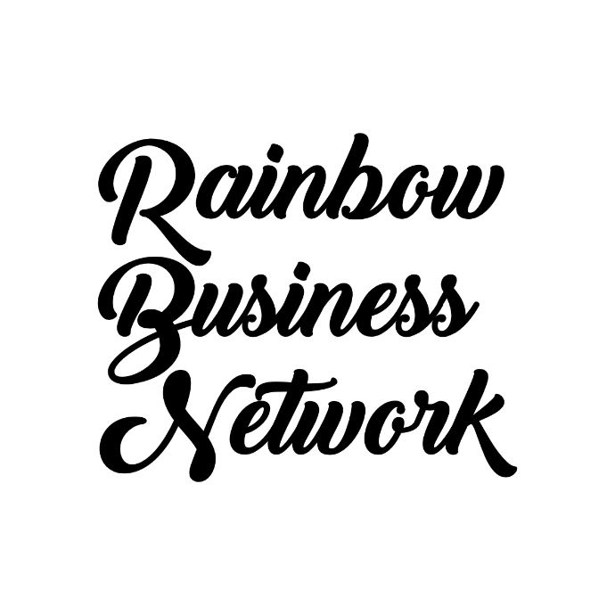 Lettrage "Rainbow Business Network"