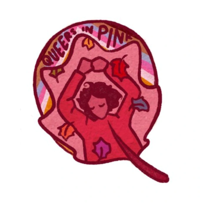 Logo Queers in Pink