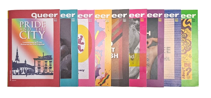 Photo queer.lu magazines numéro 1 - 10