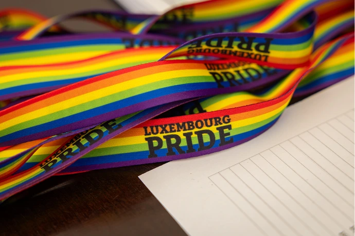 Photo Lanyards Luxembourg Pride